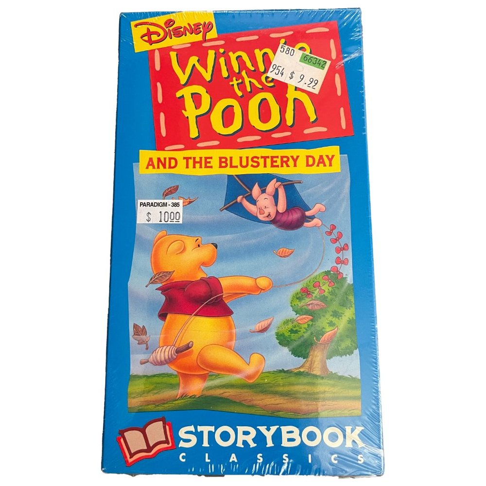 Vintage Winnie The Pooh A The Blustery Day VHS Tape Sealed 1990s Disney